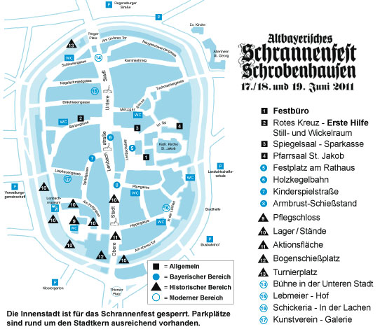 Schrannefest Plan 2011